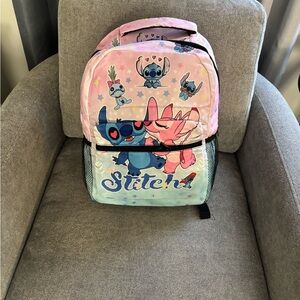 Stitch Kids Backpack - Pink and Blue
